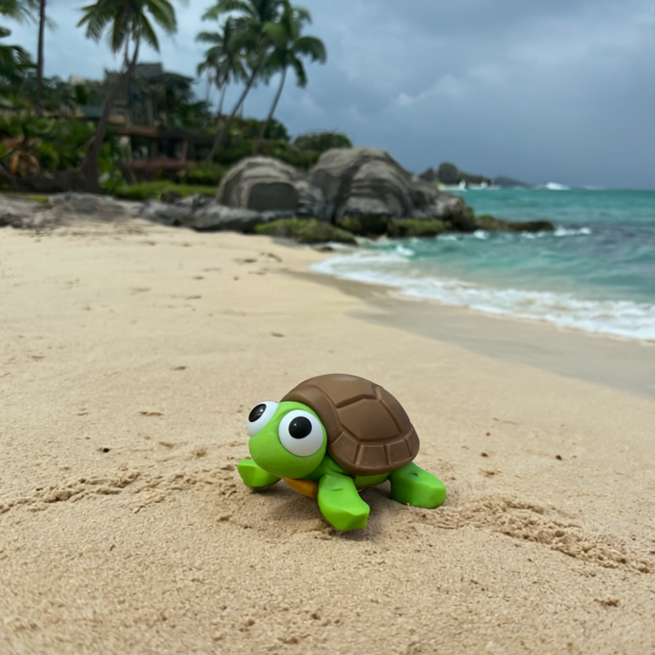 Neoo Turtle Keychain